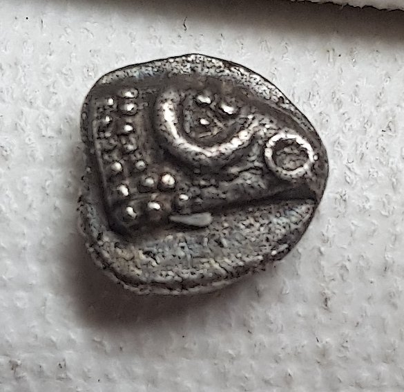 高卢， 马萨利亚 Obol du type du trésor d’Auriol . C. 480-470 av JC #1.0