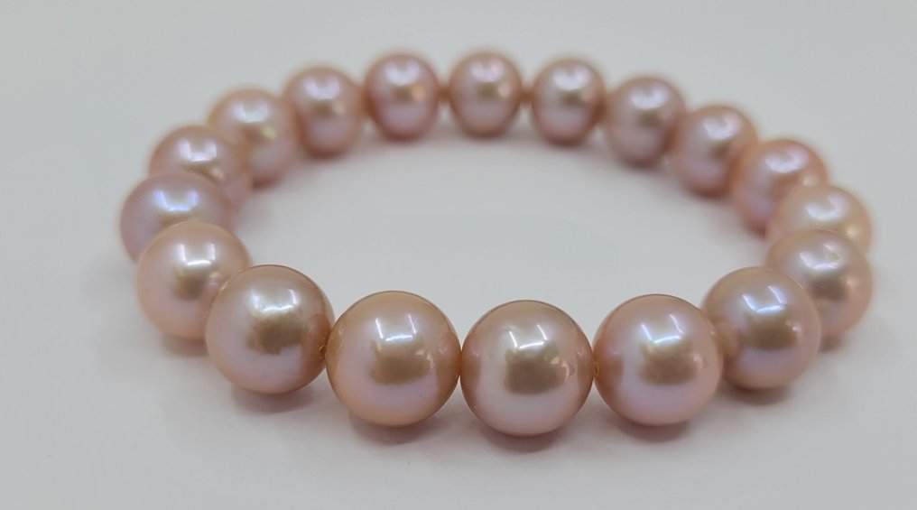 没有保留价 - 手镯 10x11mm 多爱迪生淡水珍珠 #4.3