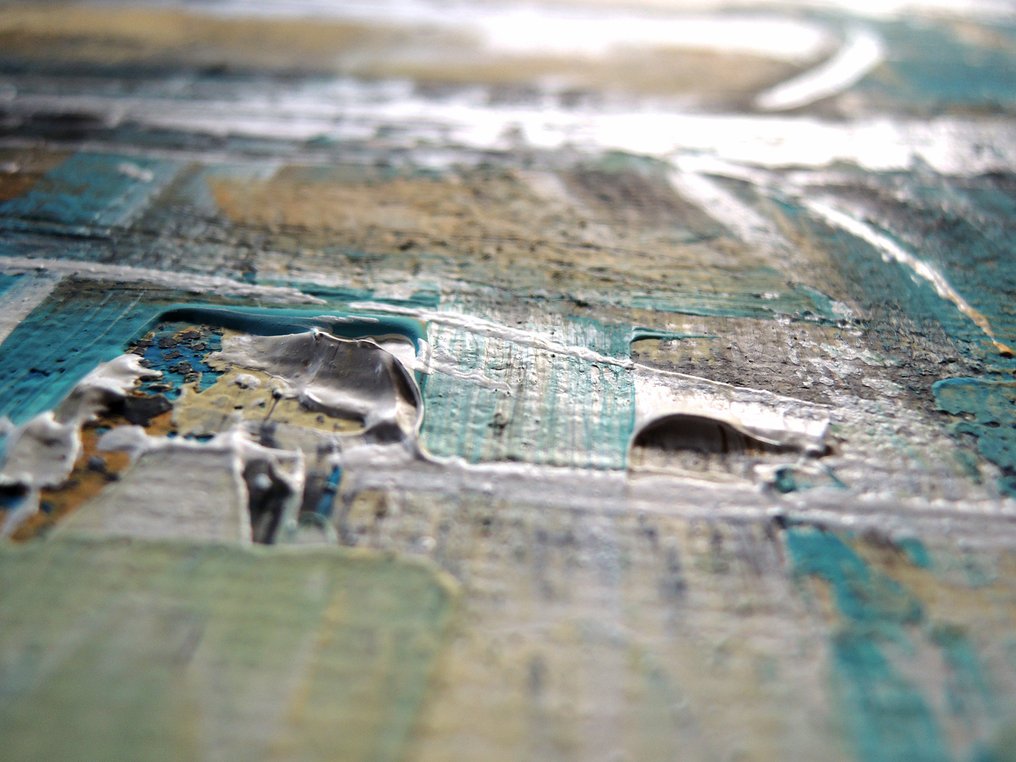 Monika Spiewak - Regatta - XXL - Oil Painting Stretched On The Frame - Ready To Hang - 1/1 Unique Piece #2.1