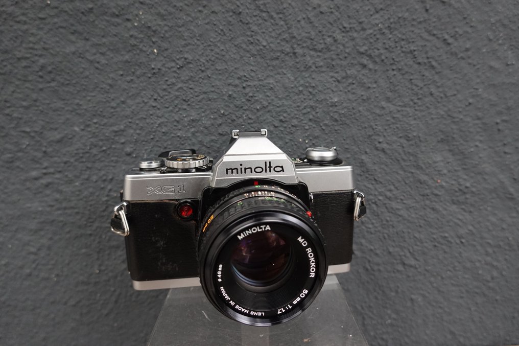 Minolta XG-1 + MD Rokkor 1.7/50mm | Single lens reflex camera (SLR) #1.0