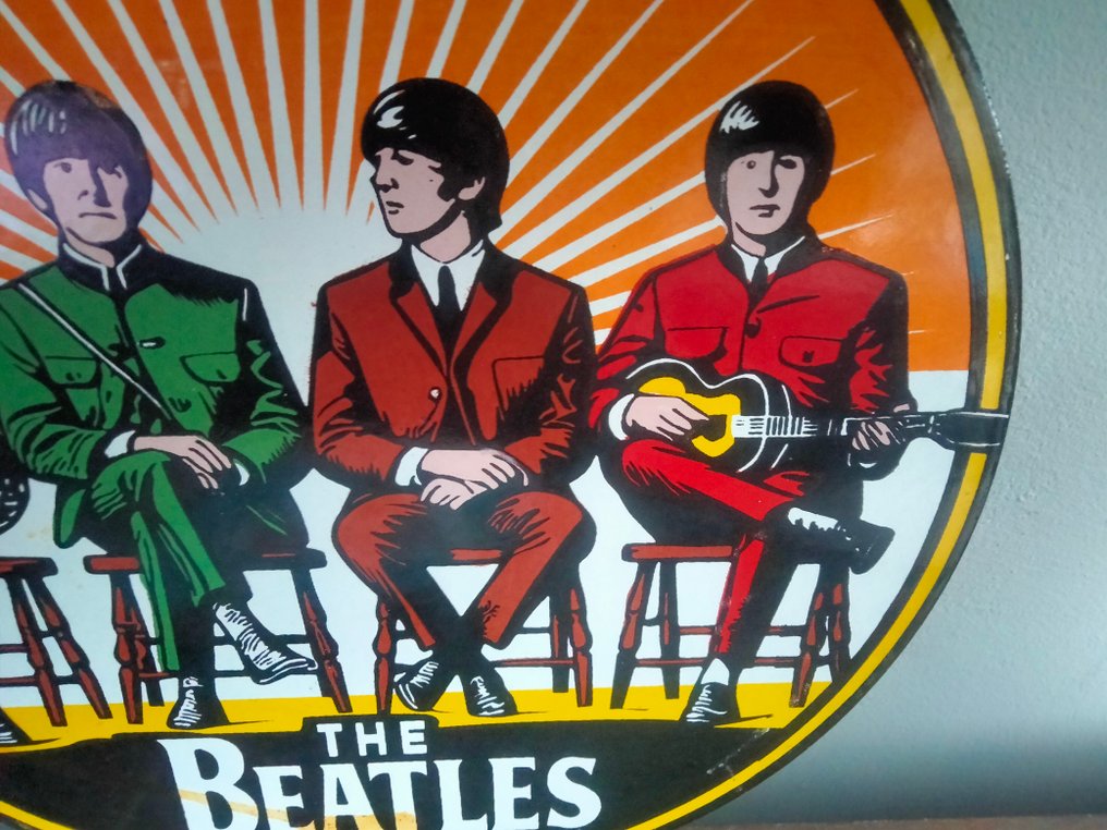 Beatles - Enamel sign - Enamel #4.3