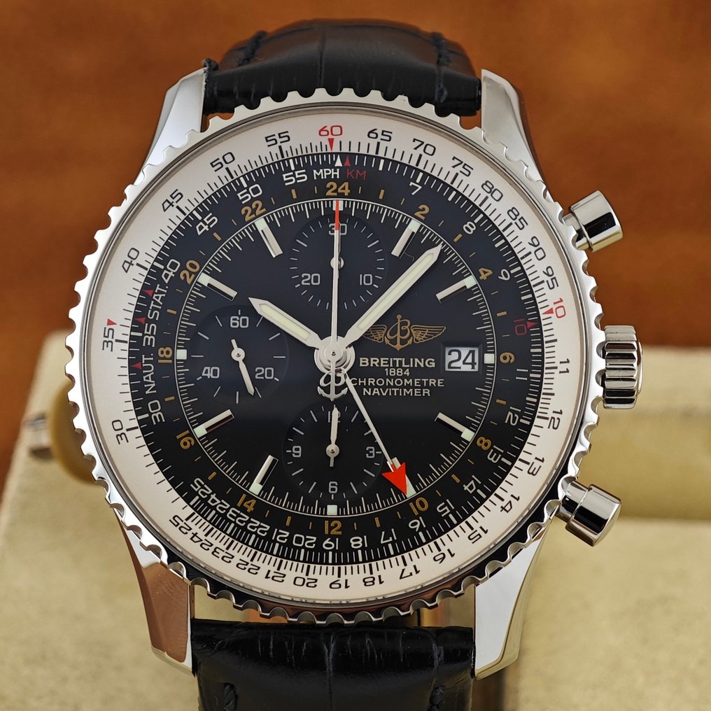 Breitling - Navitimer World GMT Chronograph Date - 沒有保留價 - Ref. A24322 - 男士 - 2010-2020  #2.1