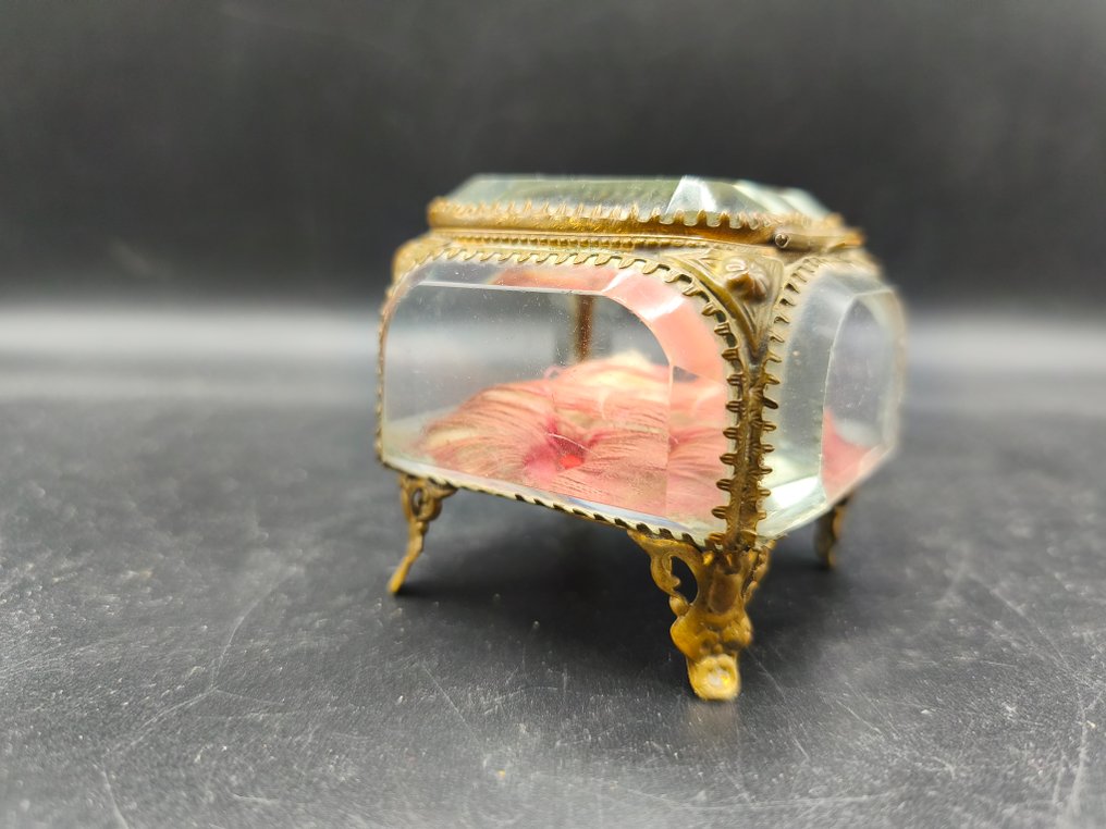 Relicvariu - Sticlă, Alamă - 1850-1900 #3.2