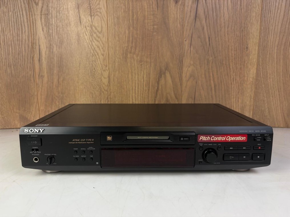 Sony - MDS-JE530 MiniDisc Deck #1.0