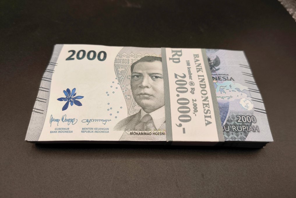 Ινδονησία. - 100 x 1000 and 100 x 2000 Rupiah - 2022  (χωρίς τιμή ασφαλείας) #2.1