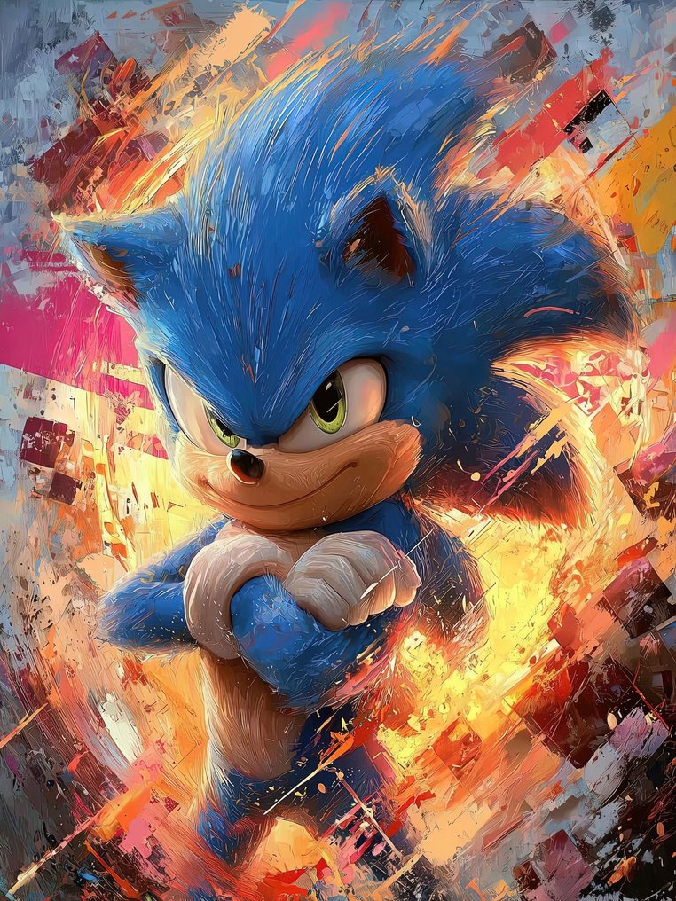 Canvas Fit - Alberto Ricardo - Sonic, la agilidad del rayo #1.0