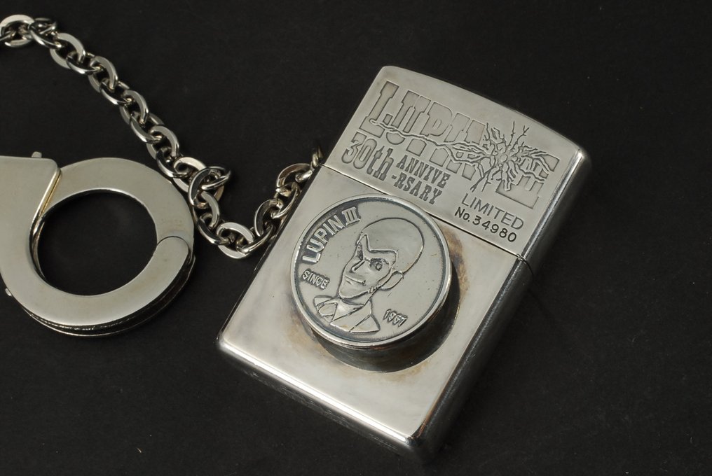 Zippo - Lupin the Third 30th Anniversary Limited Edition Oil Lighter - Lomme-lighter - Forsølvning #1.0