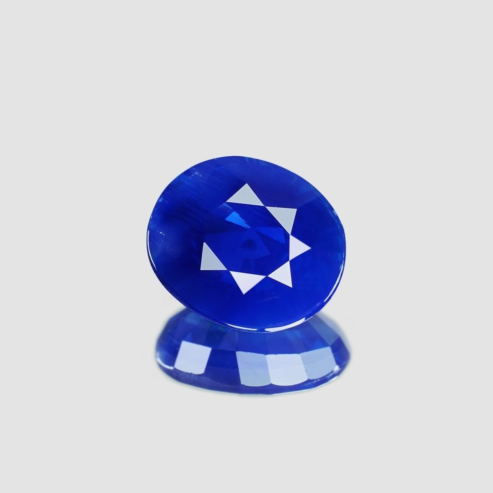 1 pcs 藍色 藍寶石 - 1.08 ct - 國際有色寶石協會 (ICA GemLab) #1.0