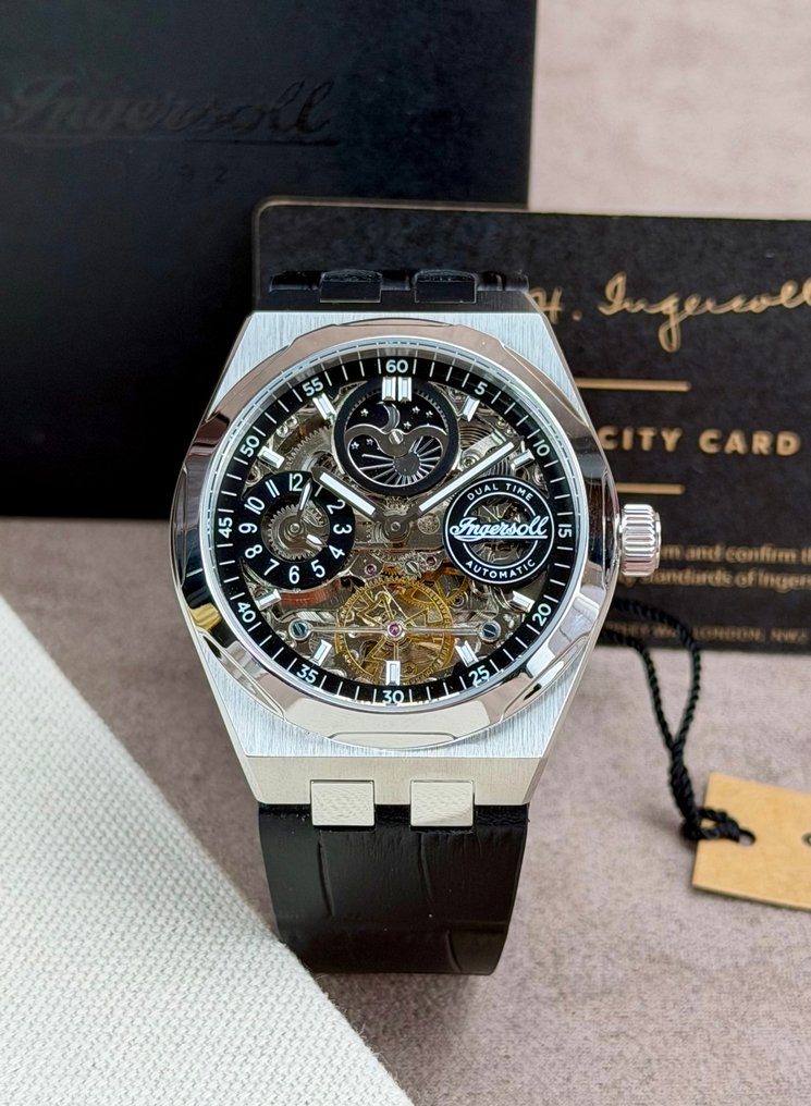 Ingersoll - Broadway Dual Time Automatic - 没有保留价 - I12903 - 男士 - 2020年及之后  #3.2