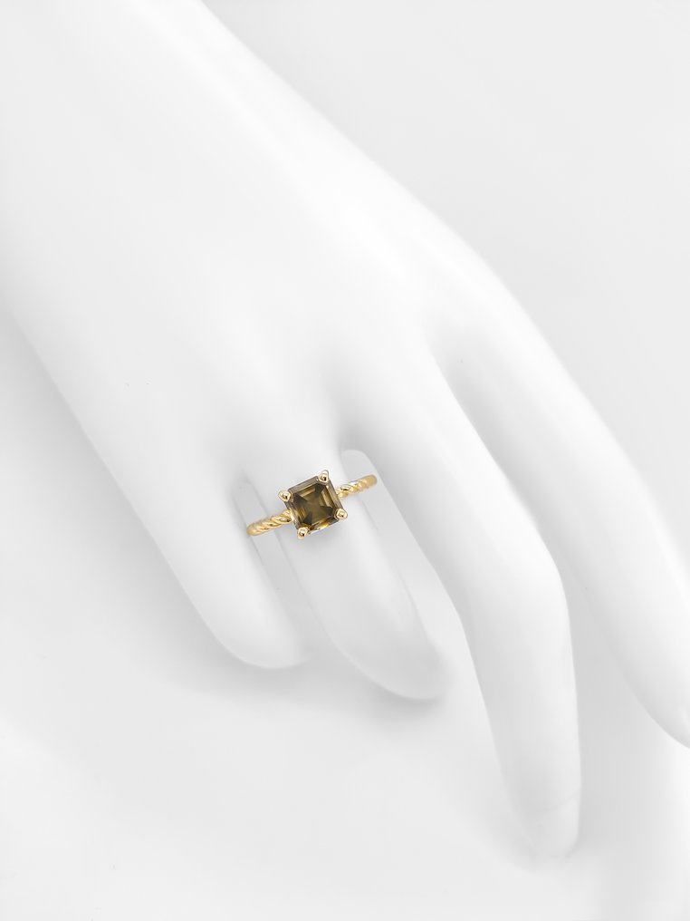 沒有保留價 - 戒指 - 14 克拉 黃金 -  1.55ct. tw. 鉆石 (天然彩色) #4.3