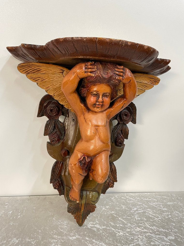 Αρχιτεκτονικό στολίδι - 1960-1970 - Console Engel - 40 cm #3.2