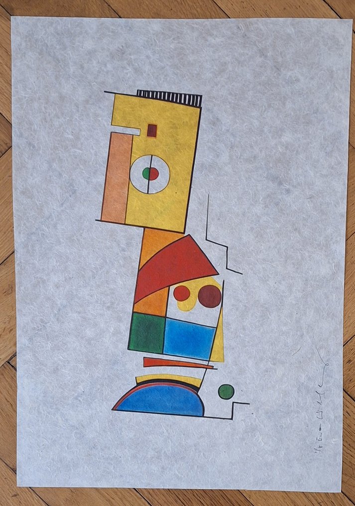 Emma Wildfang - Bart Simpson "Tribute series - Icons Reimagined "Wassily Kandinsky" #1.0