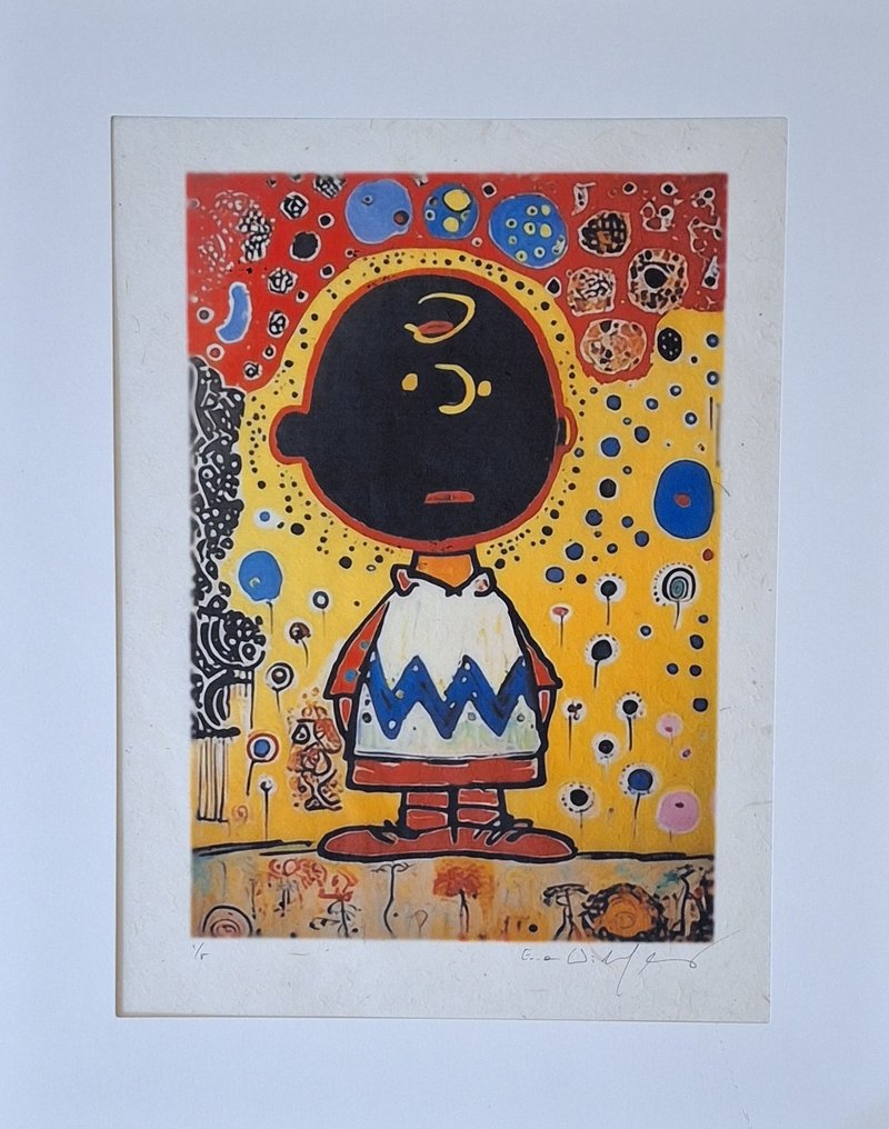 Emma Wildfang - Charlie Brown "Tribute series - Icons Reimagined "Gustav Klimt" #4.3