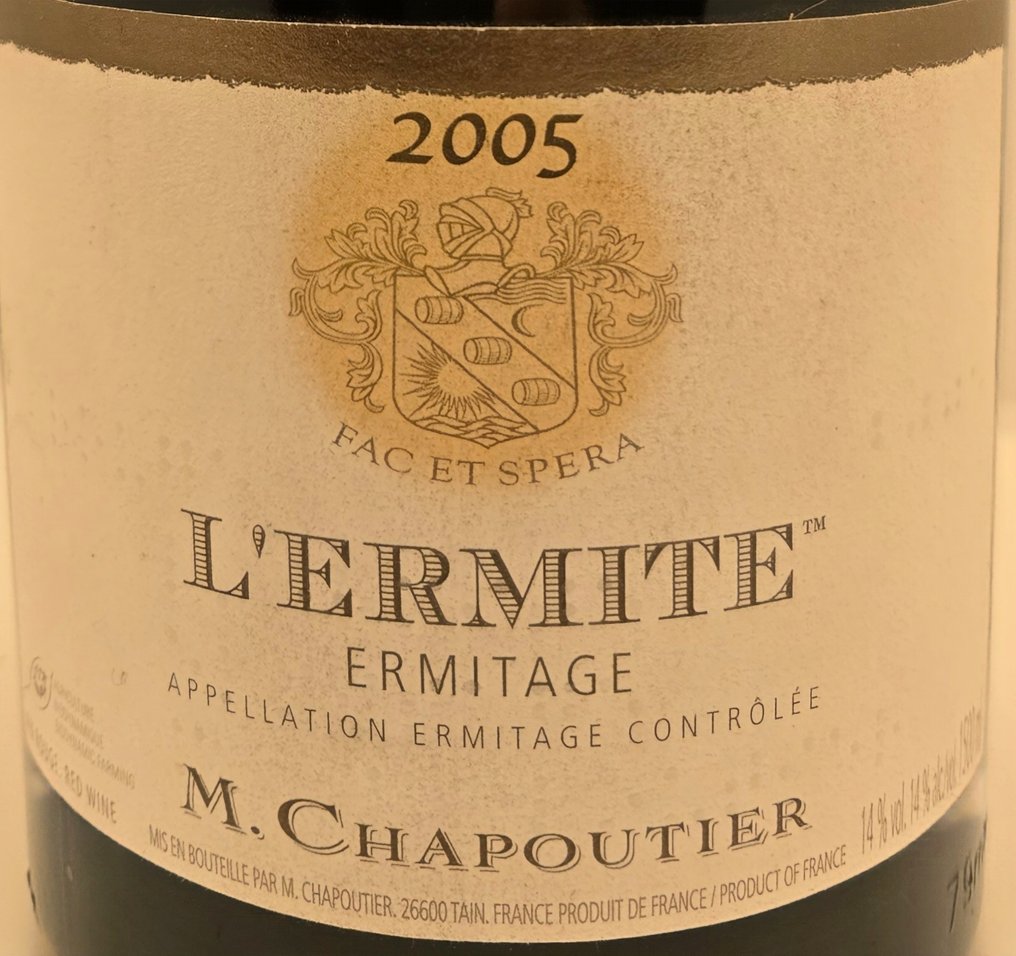2005 M. Chapoutier, Ermitage "L'Ermite" - 罗纳河 - 1 马格南瓶 (1.5L) #3.2