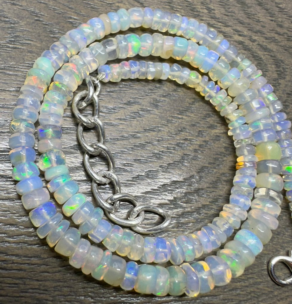 Collana con opale da 63 carati Lucidato- 12.6 g #1.0