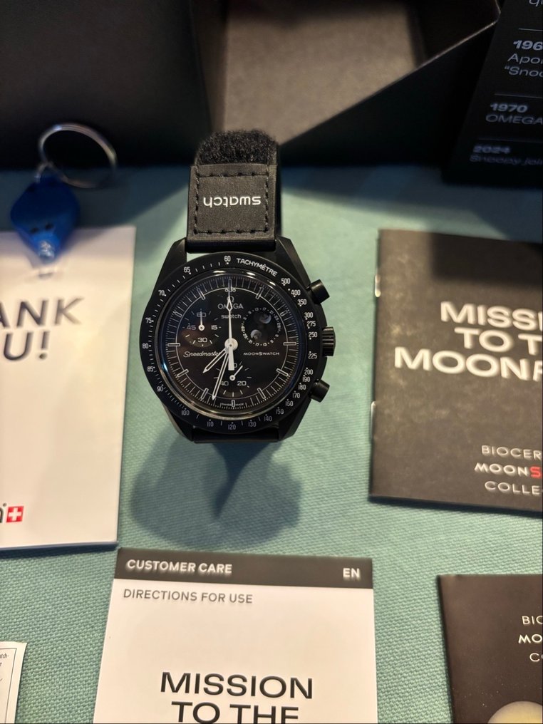 Swatch - MoonSwatch. Mission to the MoonPhase (Black) - Nincs minimálár - SO33B700 - Uniszex - 2024 #2.1