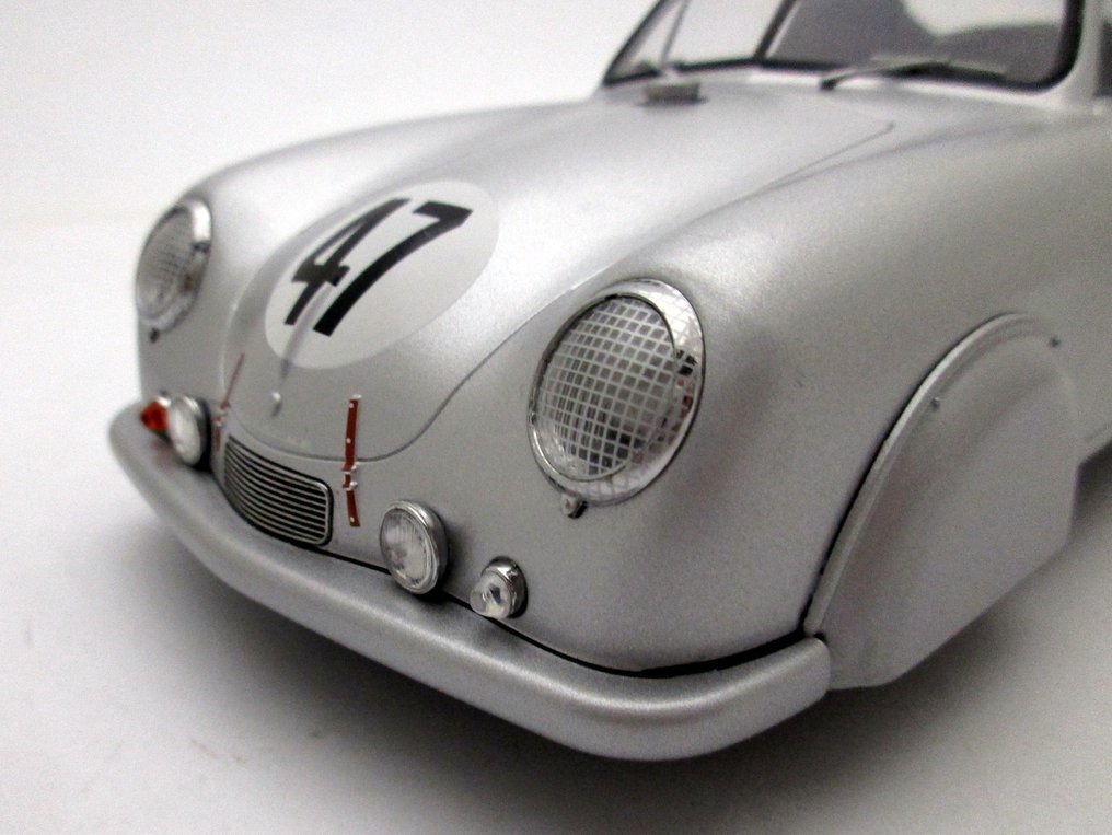 Porsche 356 SL Coupe #47 Sauerwein/Brunet 24H Le Mans 1951 - 1:18 - Machetă mașină - WER - Ediție Limitată #3.2