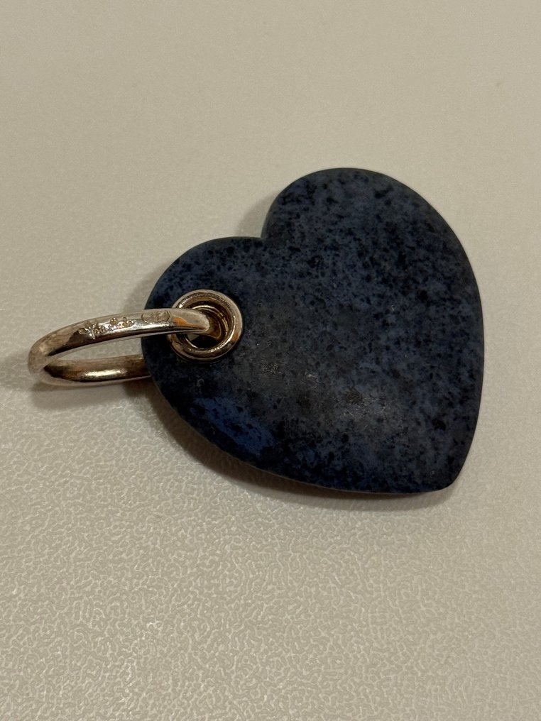 Pomellato - 墜飾 - Coeurs 銀 - Cuore Blu Argento #1.0