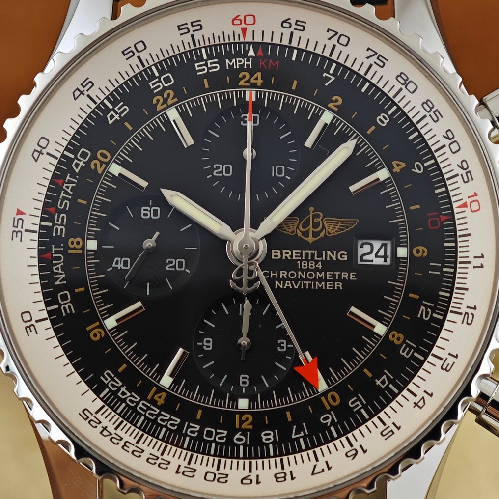 Breitling - Navitimer World GMT Chronograph Date - 沒有保留價 - Ref. A24322 - 男士 - 2010-2020  #4.3