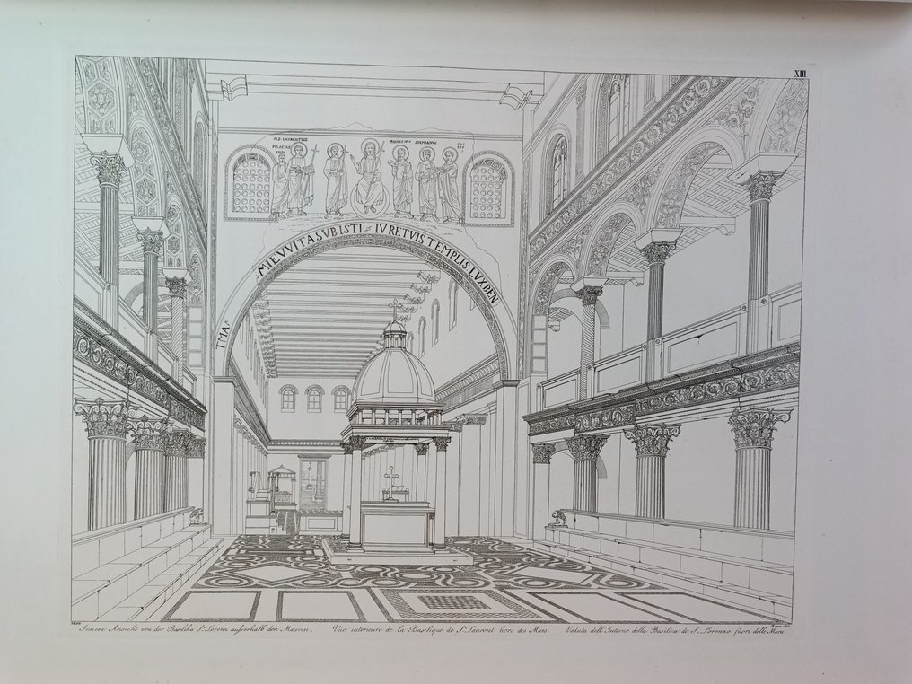 Christian Karl Josias Bunsen - Die Basiliken christlichen Roms - 1840 #1.0