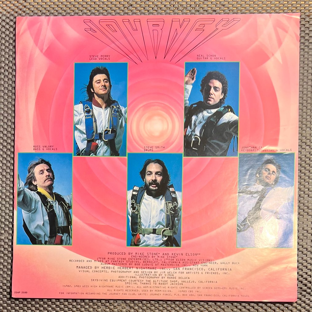Journey - Artisti vari - Frontiers - 1st Japan Press - - Album LP (oggetto singolo) - Stampa giapponese, Prima stampa - 1983 #3.2