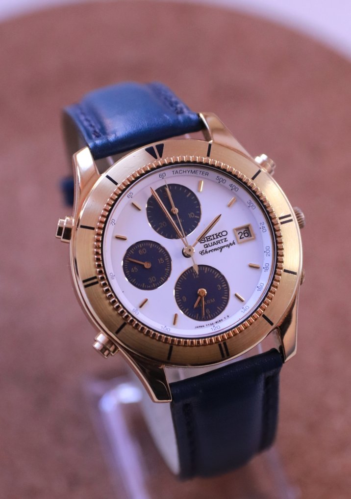 Seiko - Chronograph Quartz Cal.7T32 - No reserve price - Men - 1990-1999 #3.2