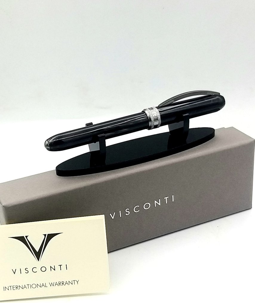 Visconti - Rembrandt Black Fine Nib - No Reserve Price - Fountain pen #1.0