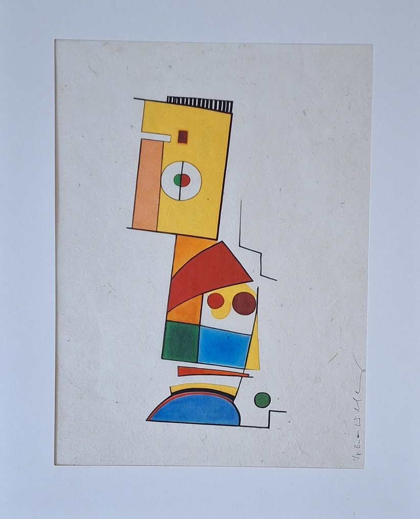 Emma Wildfang - Bart Simpson "Tribute series - Icons Reimagined "Wassily Kandinsky" #4.3