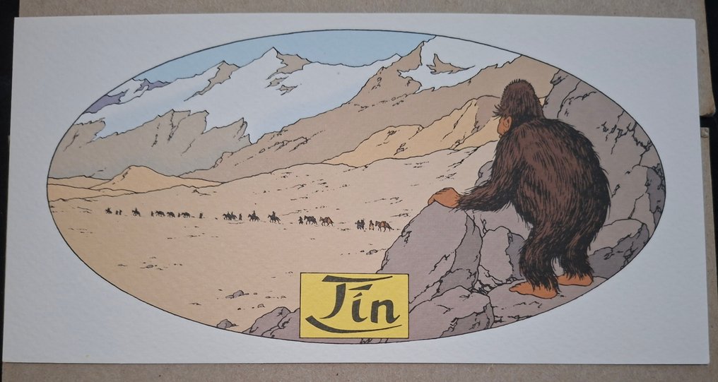 Tintin - Tintin au Tibet - 10 Postcards - 1994 #2.1