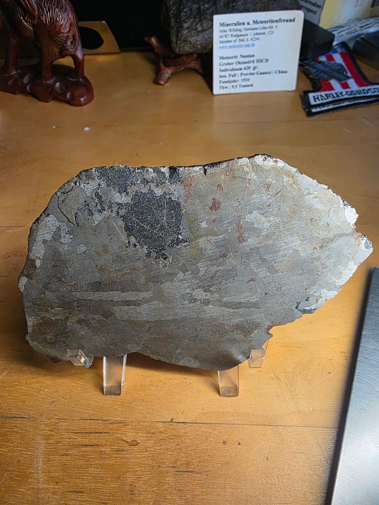 Canyon Diablo - Iron meteorite full slice - 145 g #3.2