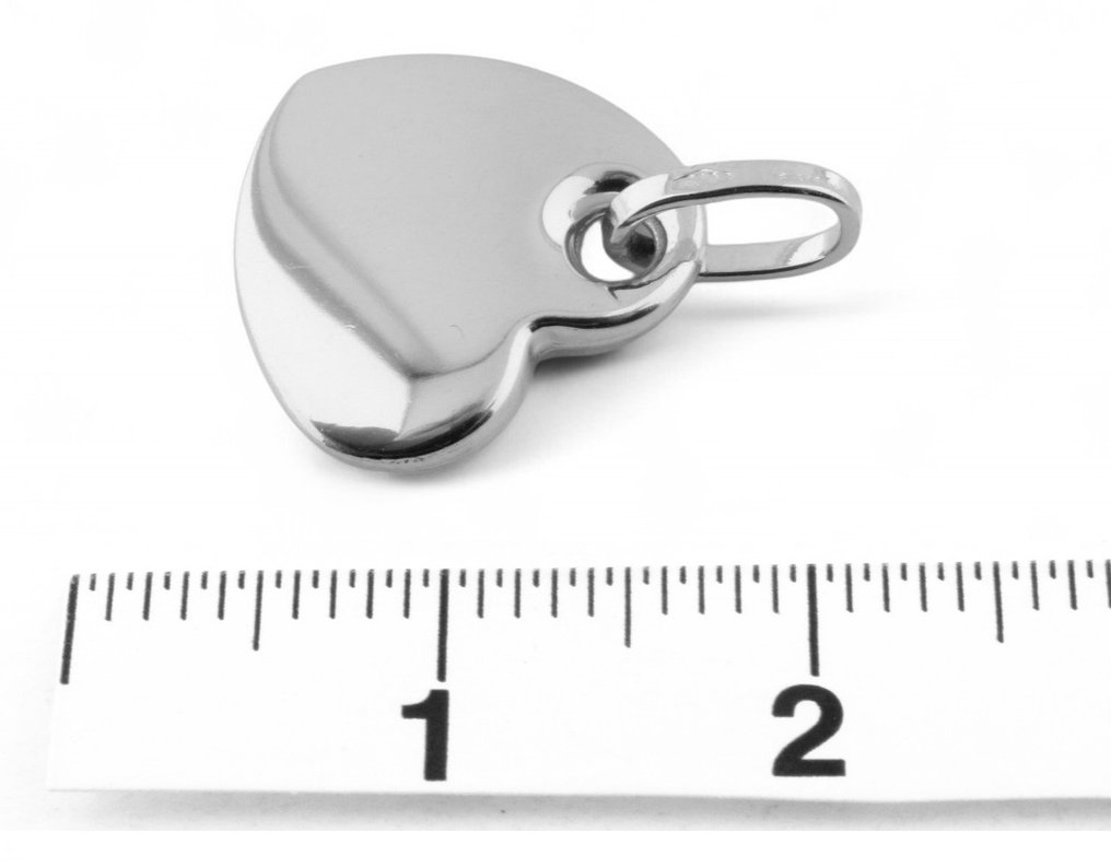 Nincs minimálár - Függő - 18 kt. Fehér arany #1.0