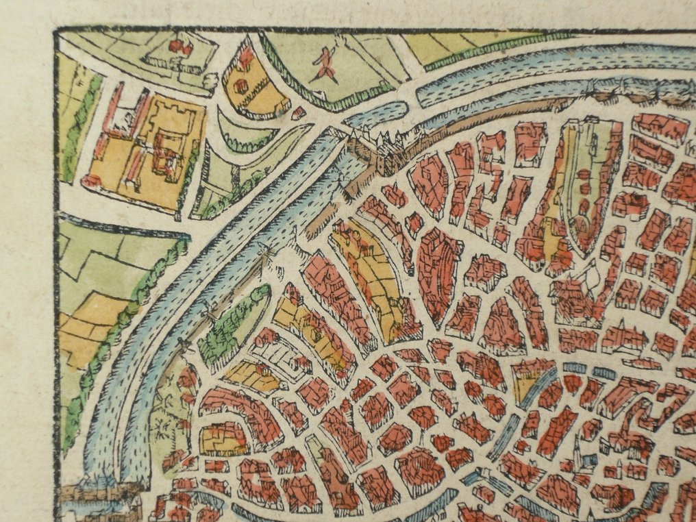 Belgium - Brugge; Sebastiaan Münster - Contrasehtung der Statt Brugt - 1561-1580 #2.1