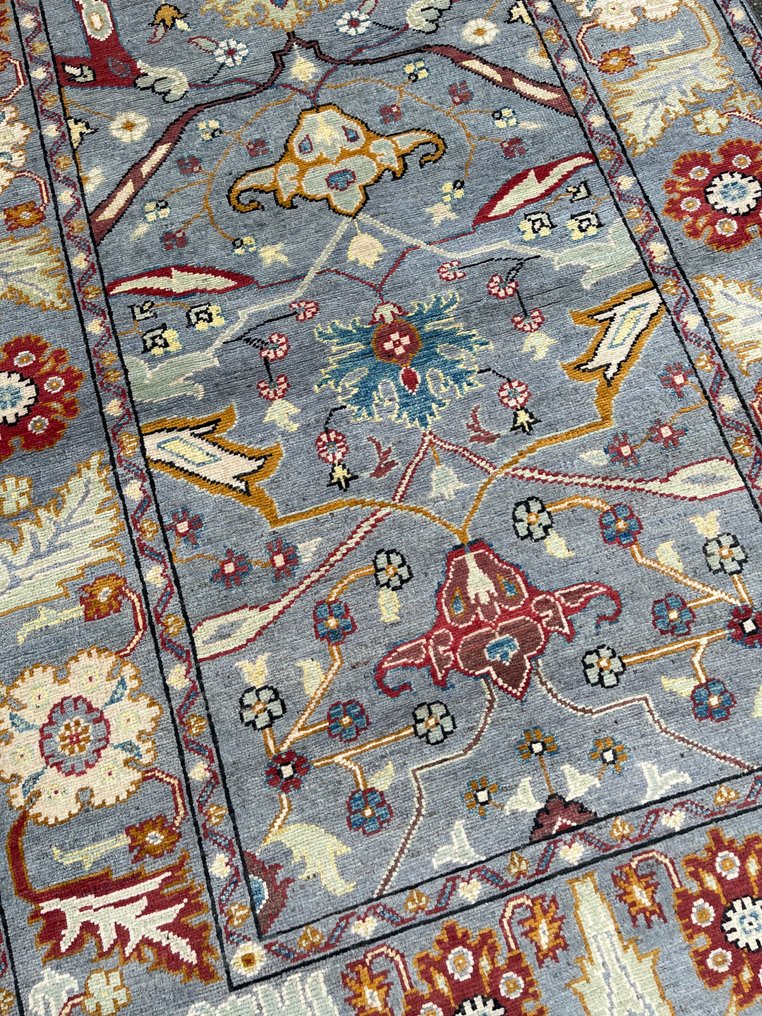 Afghan Art Deco Ziegler - new - unused - hand-knotted - wool - new - Carpet - 184 cm - 124 cm #3.2