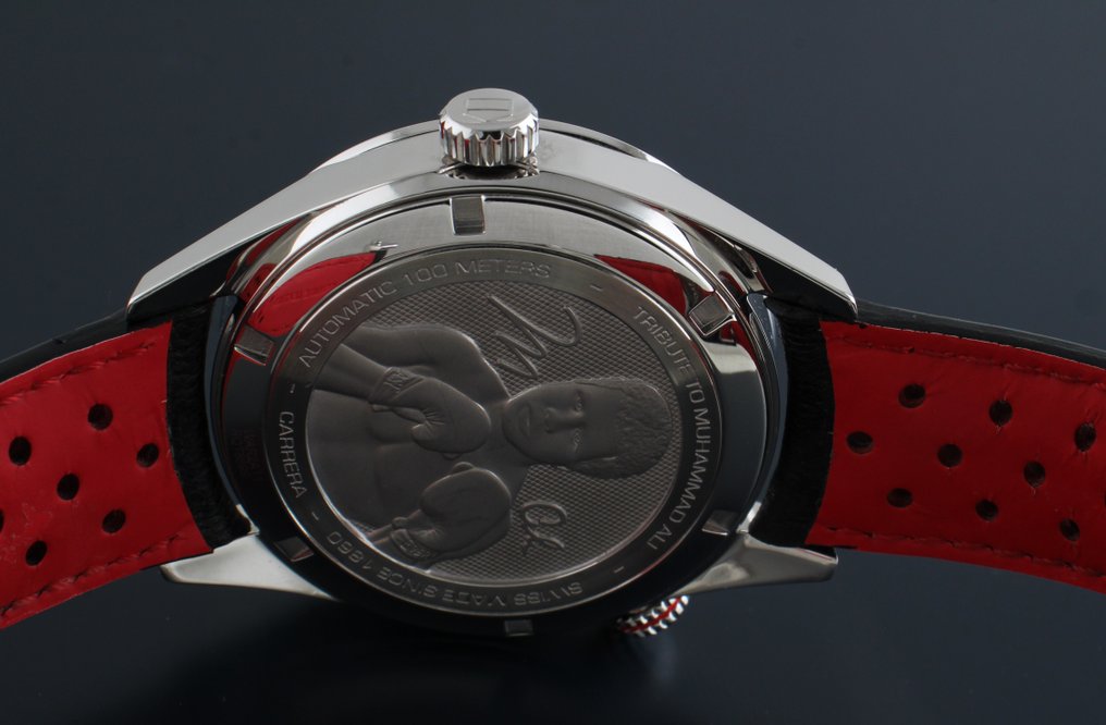 TAG Heuer - 'Carrera' - Tribute to Muhammad Ali - Automatic - Ref. No: WAR2A11.FC6337 - Men - 2020+  #4.3