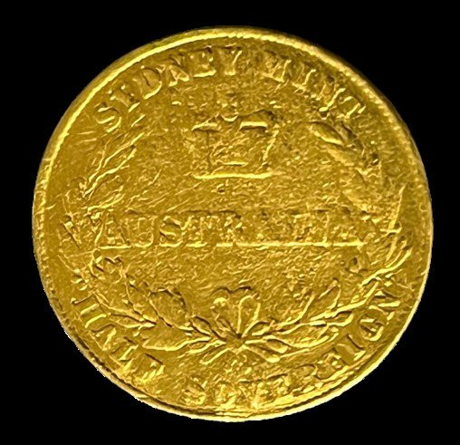 澳大利亞. 維多利亞. Half Sovereign 1862 Sidney #1.0