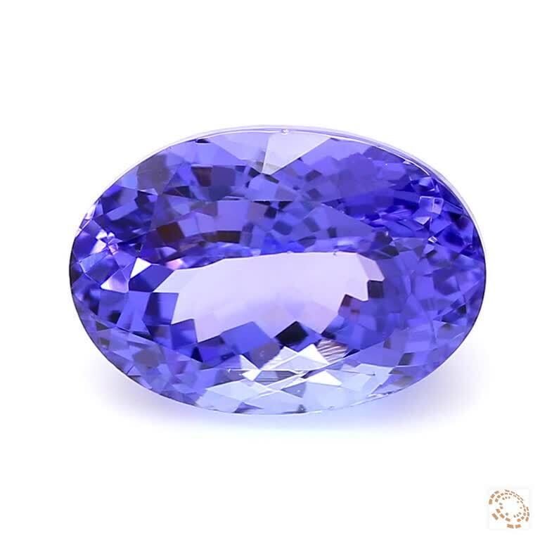 1 pcs  蓝色, 紫罗兰色 坦桑石  - 7.59 ct - 国际宝石研究院（IGI） #1.0