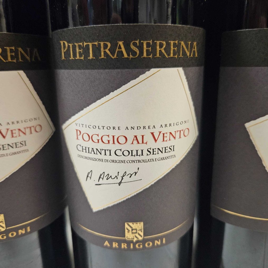 2021 Pietraserena, Poggio Al Vento - Chianti Colli Senese - 9 Bottles (0.75L) #1.0