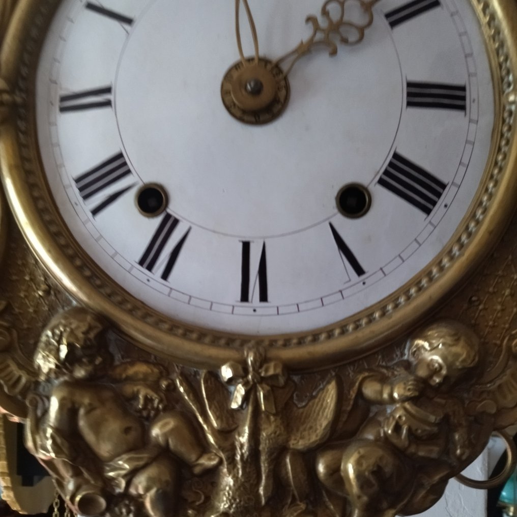 Comtoise klok -   - Smeedijzer - 1900-1910 #3.2