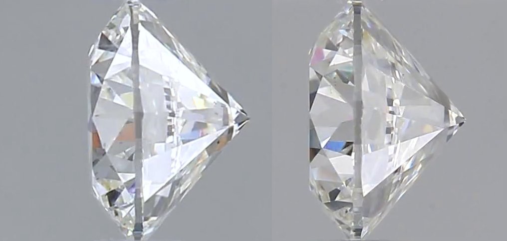 No Reserve Price - 2 pcs Diamond (Natural) - 0.80 ct - Round - E - VS2 - Gemological Institute of America (GIA) - *Matching Pair* *VG EX* #2.1