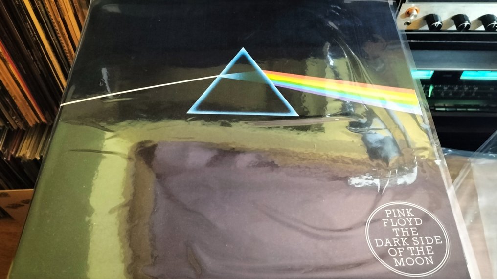 Pink Floyd - The Dark Side Of The Moon -1st Spanish Press Contains 2 posters and 2 sticker cards - LP Album (stand-alone item) - 1st variant - 1973 #2.1
