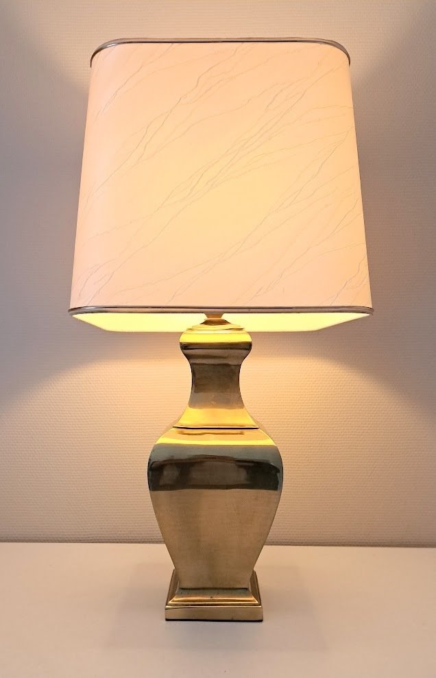 Table lamp - Decorative Brass Table Lamp - 70 cm high - 4.2 kg #4.3