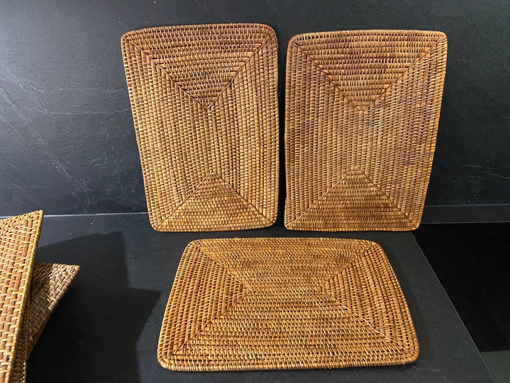 Flamant - Coaster (8) - Rattan - Placemats / tray #4.3