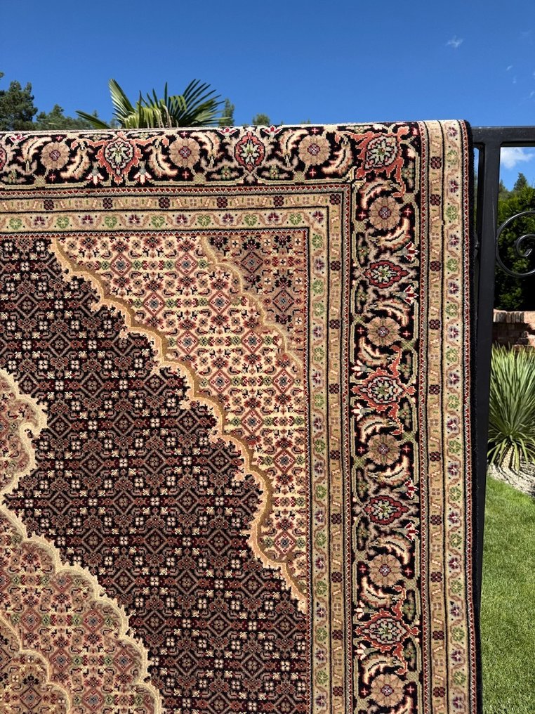 New Indo Tabriz with silk rug - Carpet - 250 cm - 175 cm #2.1