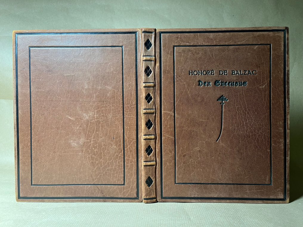 Honoré de Balzac / Rudolf Brettschneider (translation) / Julius Zimpel (illustrations) - Der Succubus – Honoré de Balzac / Rudolf Brettschneider (translation) - 1920-1920 #1.0