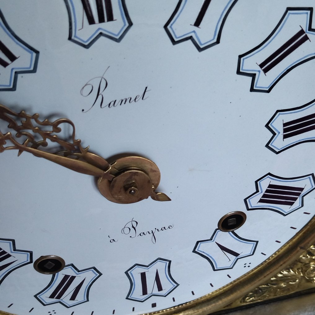 Comtoise klok - - Smeedijzer - 1850-1900 #3.2