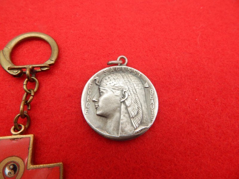 Unknown - Badge - masonic franc maconnerie 3 old jewels - 20th - early (WW I) #2.1