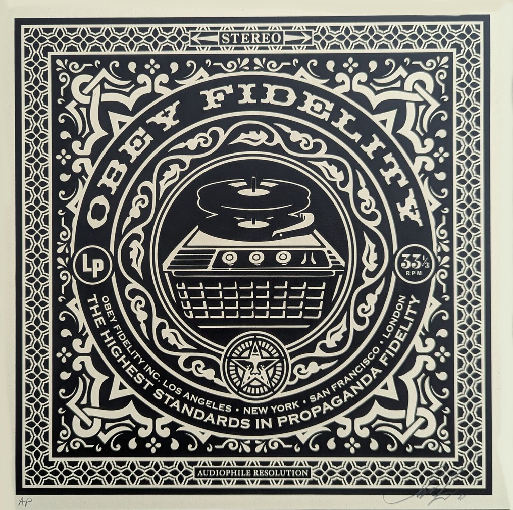 Shepard Fairey (OBEY) (1970) - AUDIOPHILE #1.0