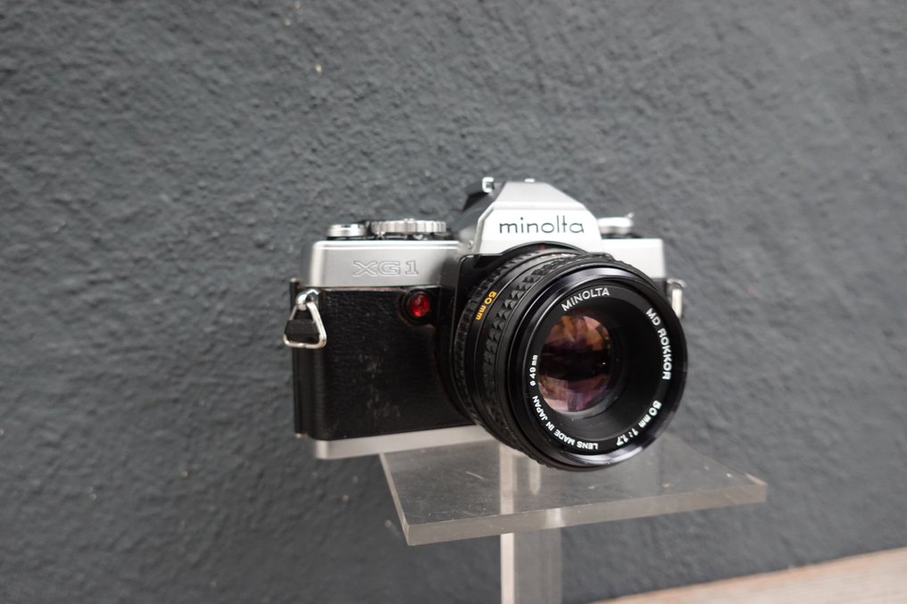 Minolta XG-1 + MD Rokkor 1.7/50mm | Single lens reflex camera (SLR) #1.0