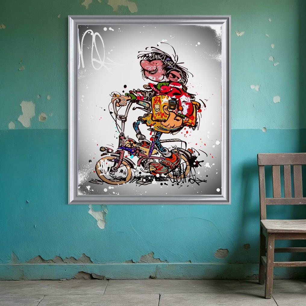 Moabit - Gaston Lagaffe X The Messenger on Two Wheels #1.0