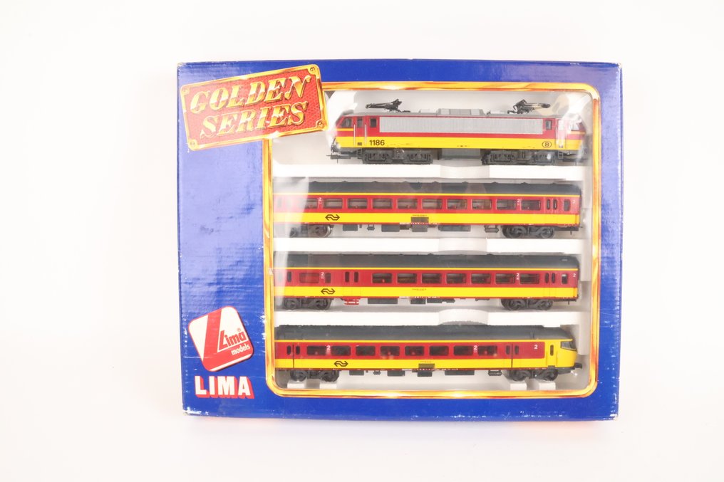 Lima H0 - 149817 - Junayksikkö (1) - Beneluxin junavaunu M600 ja ICR-vuorovaunut - NS, NMBS #1.0